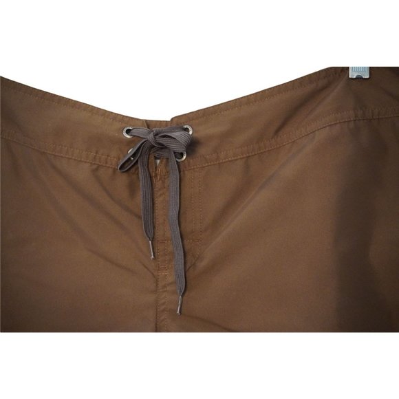 Patagonia Shorts, Womens Size 12, Board Shorts, Water Shorts, Brown Lace Up Shor - Picture 3 of 10